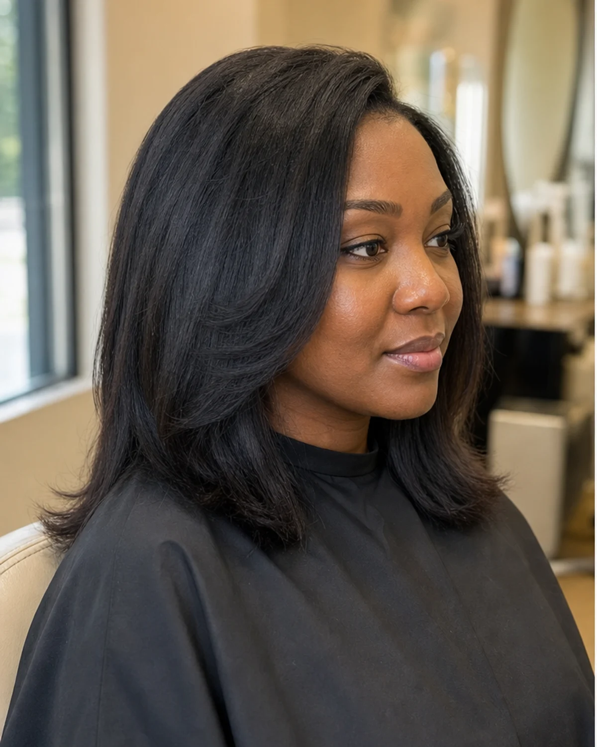 Dimensional warmth before styling